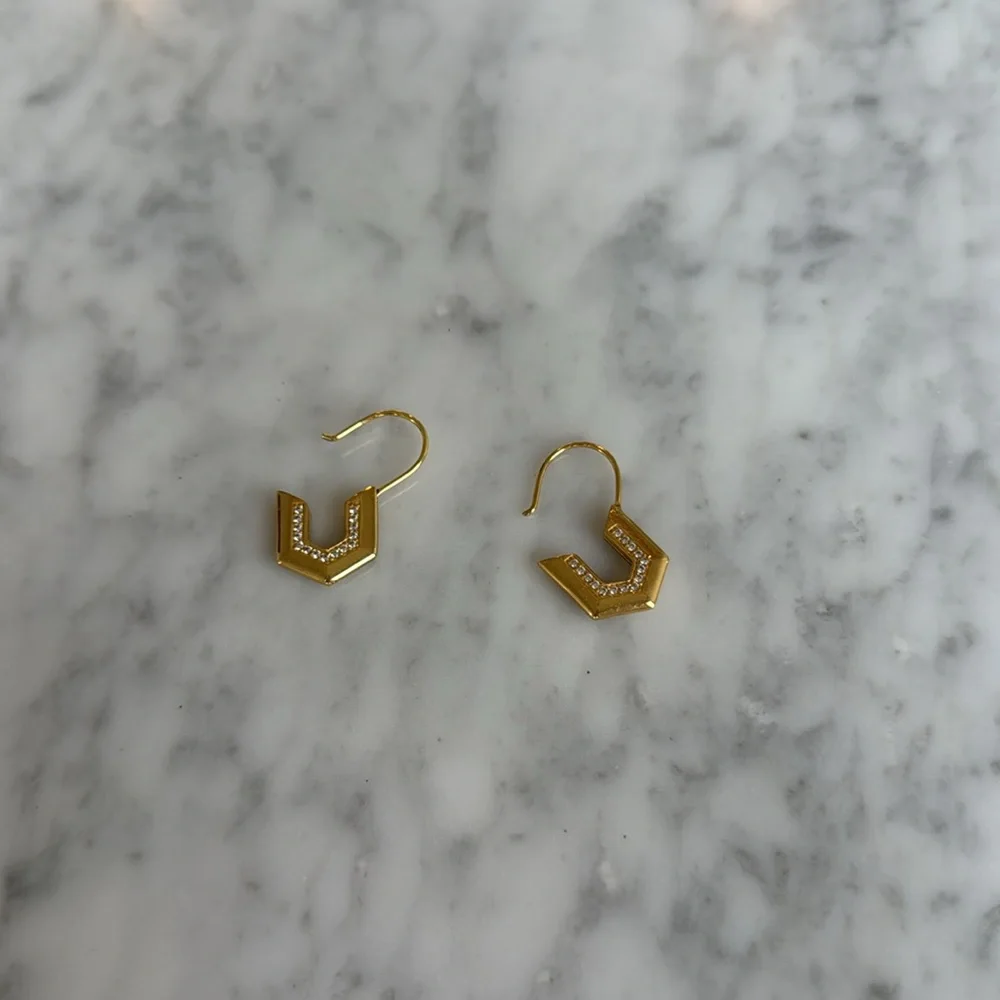 India Hicks Gold Earrings - Picture 4 of 4